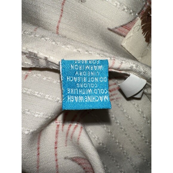 Tori Richard Shirt Men's M, Hawaiian Floral Print Short Sleeve Casual 70% Silk - Picture 6 of 7